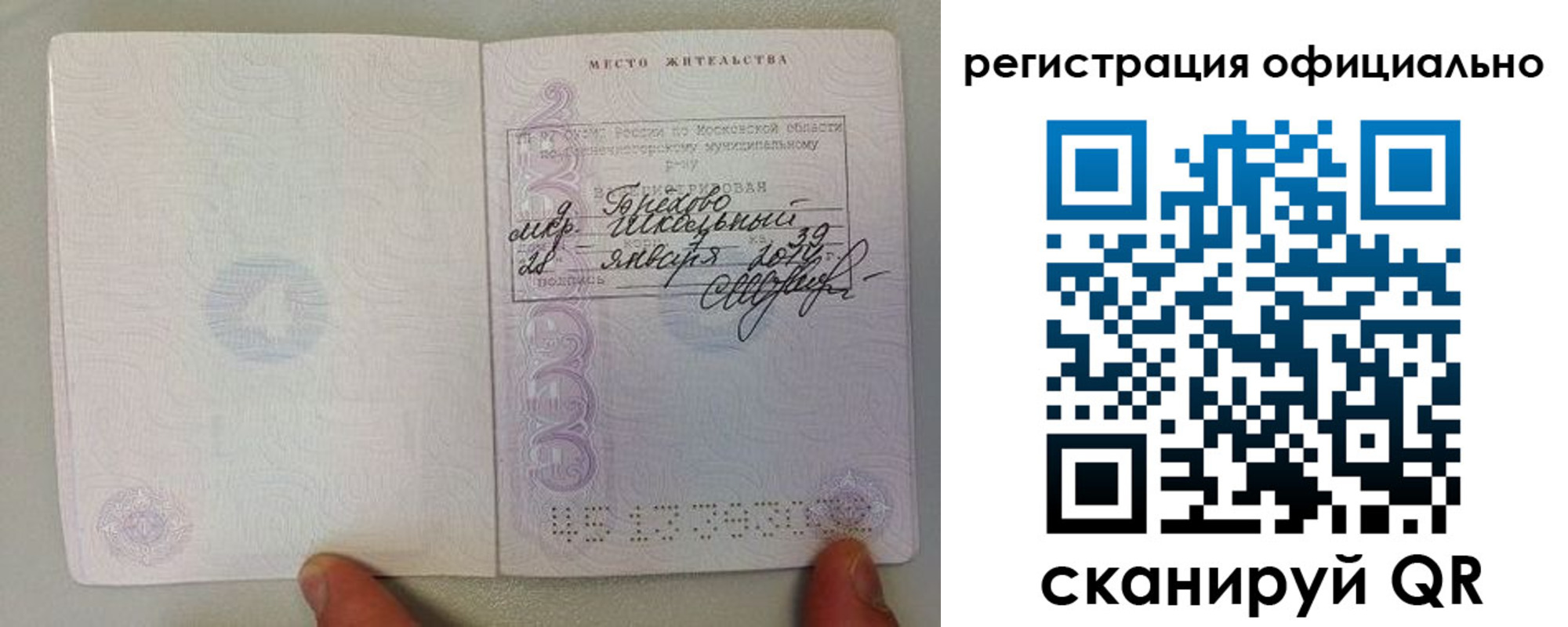 прописка штамп в Лодейном Поле